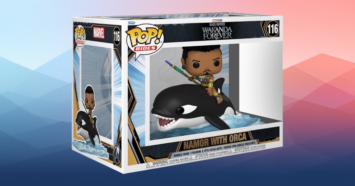 Figurka Funko POP! Rides - Namor with Orca