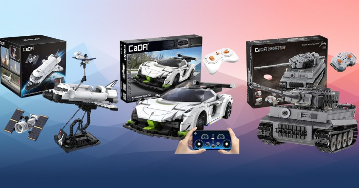 Promocje na klocki CaDA w ramach Allegro Days. Wybrane zestawy od 22,90 zł
