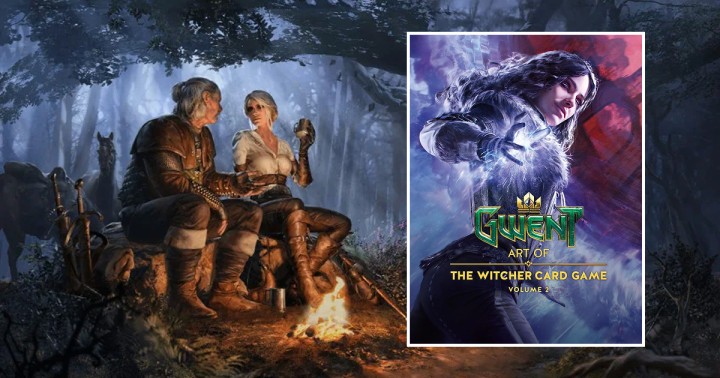 Kolekcjonerski artbook Gwent Art of the Witcher Card Game Volume 2 za 203 zł w Amazon PL