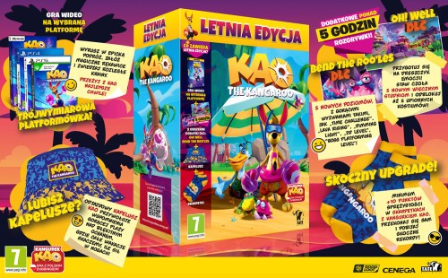 Którą porę roku wolisz? Kangurek Kao Edycja Letnia i Zimowa na PC po 49,99 zł w Media Markt!