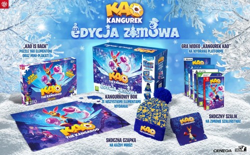 Którą porę roku wolisz? Kangurek Kao Edycja Letnia i Zimowa na PC po 49,99 zł w Media Markt!