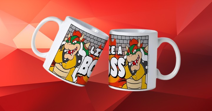 Licencjonowany kubek Super Mario - Like a Boss