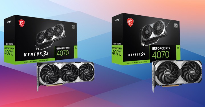 Karty graficzne MSI GeForce RTX 4070 Ventus taniej w Media Expert