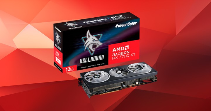 Karta graficzna POWERCOLOR Radeon RX 7700 XT Hellhound 12GB