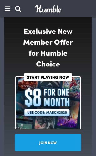 Promocja na miesiąc Humble Choice. Marcowy zestaw za 32 zł dla nowych i powracających!