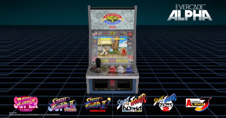 Retro konsola Evercade Alpha Street Fighter na licencji CAPCOM za 899 zł w Media Expert