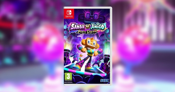 Pudełkowe Samba de Amigo Party Centra na Nintendo Switch