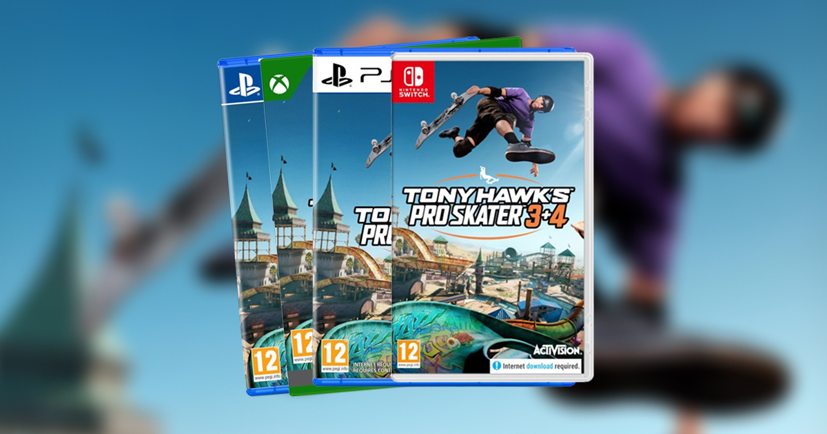 Pudełkowe Tony Hawk’s Pro Skater 3+4 na konsole od 103,97 zł w Media Markt
