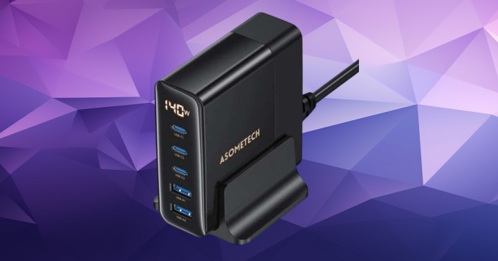 Promocja na ładowarkę Asometech 140W GaN