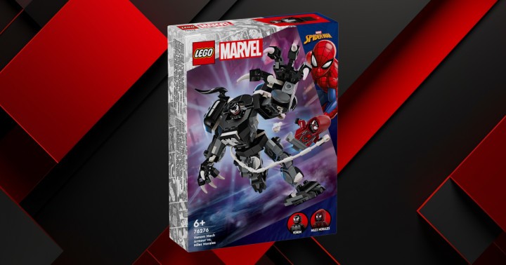 Promocja na LEGO Marvel Super Heroes Mechaniczna zbroja Venoma kontra Miles Morales