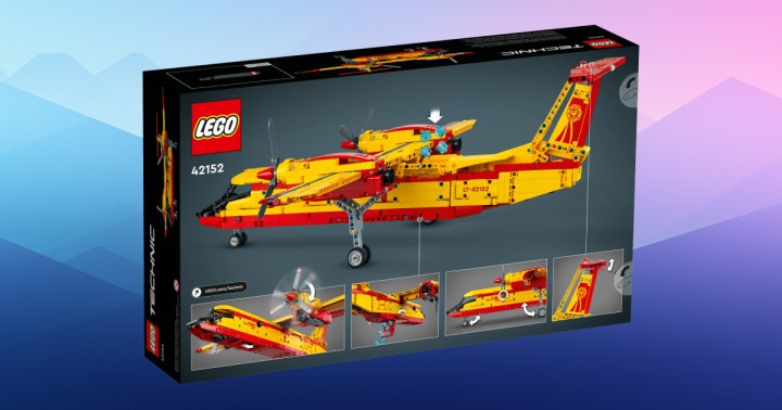 Promocja na LEGO Technic Samolot Gasniczy