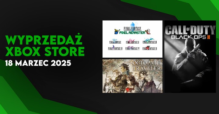 Wyprzedaż gier Call of Duty i Square Enix w Xbox Store