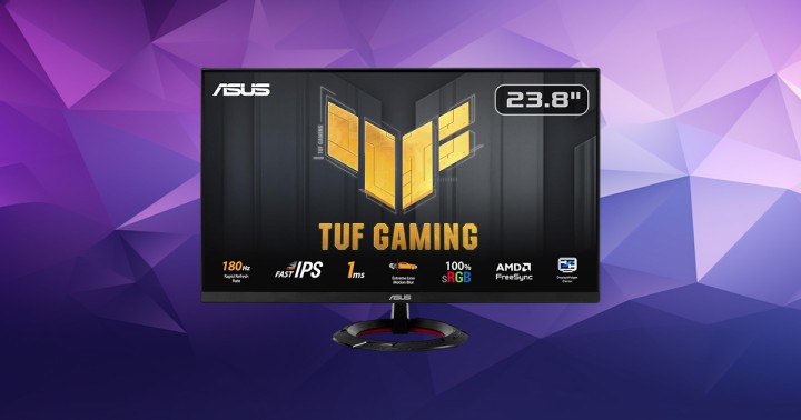 Monitor Asus TUF VG249Q3R (24", FullHD, 180Hz, 1ms)