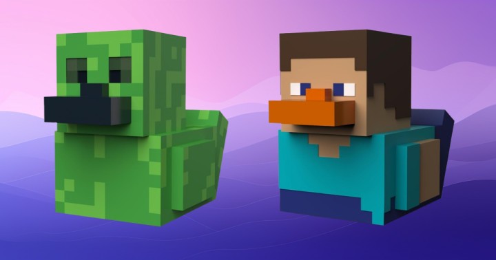 Gumowe kaczuszki TUBBZ tanio w Amazon PL. Modele z serii Minecraft już od 34,90 zł!