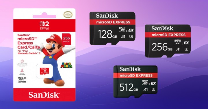 Karty pamięci SanDisk microSD Express do Nintendo Switch 2 już od 229 zł w Empiku