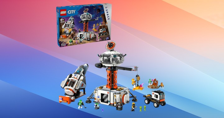 LEGO City - Stacja kosmiczna i stanowisko startowe rakiety