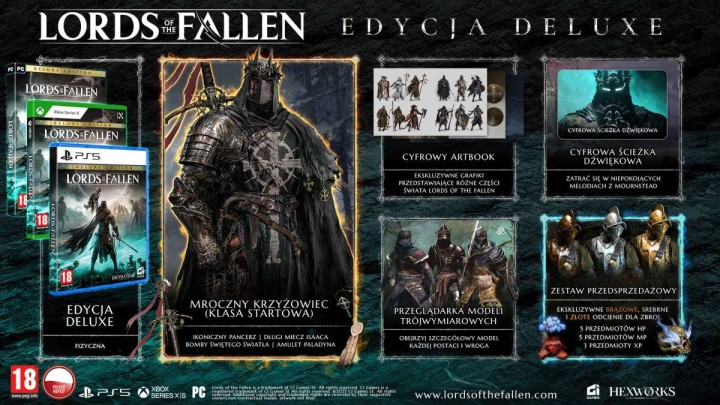 Lords of the Fallen otrzymało Update 2.0. Grę na konsole PS5 zakupicie już od 69,99 zł!
