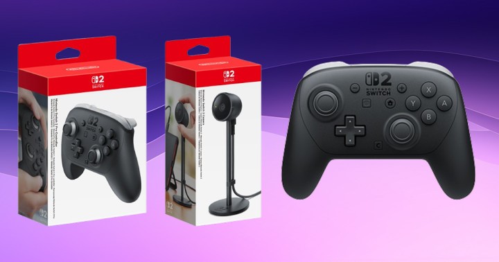 Nintendo Switch 2 Pro Controller oraz Camera dostępne w przedsprzedaży w Proshop