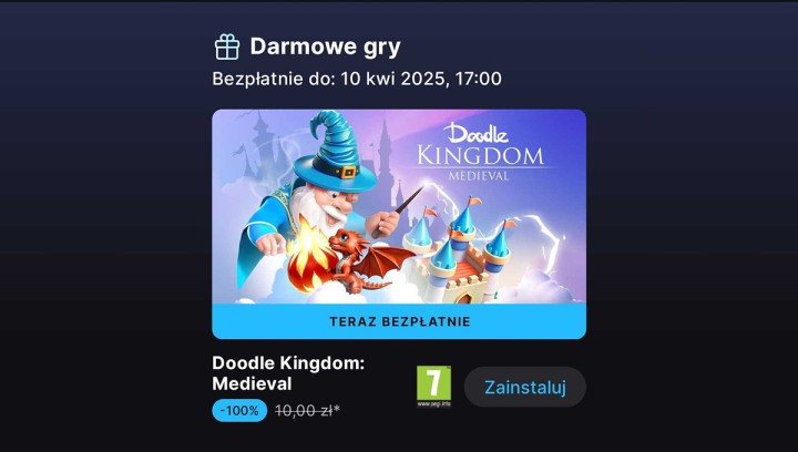 Odbierz Doodle Kingdom Medieval za darmo. Mobilne bazgroły w Epic Games Store!