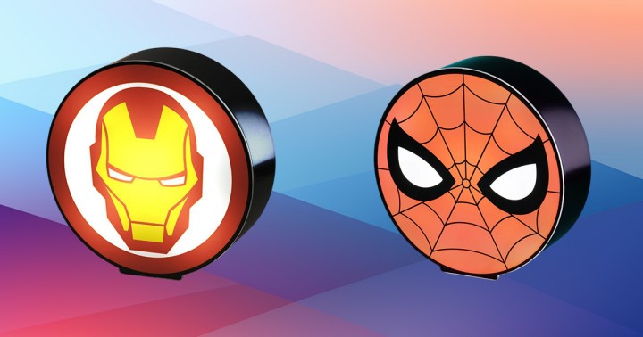 Wybrane lampki Paladone Marvel