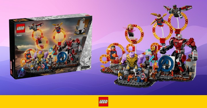 Preorder LEGO Marvel Avengers Koniec Gry Ostateczna Bitwa już za 379 zł w Proshop