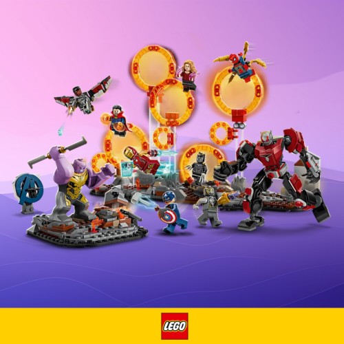 Preorder LEGO Marvel Avengers Koniec Gry Ostateczna Bitwa już za 379 zł w Proshop