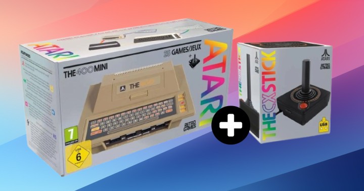 Promocja na retro konsole w RTV Euro AGD. Atari The 400 Mini + dodatkowy joystick za 249 zł!