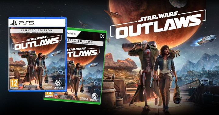 Pudełkowe Star Wars Outlaws Limited Edition na PS5 i XSX za jedyne 79 zł w Media Expert