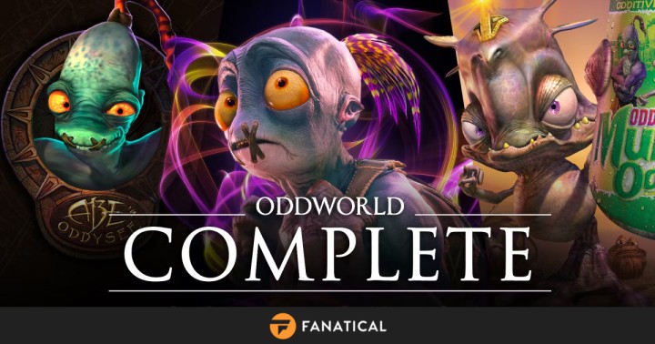 Świetna oferta na Oddworld Complete Collection w Fanatical. Soulstorm + 5 gier Steam za 4,30 zł!