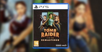Pudełkowe Tomb Raider I II III Remastered na PlayStation 5
