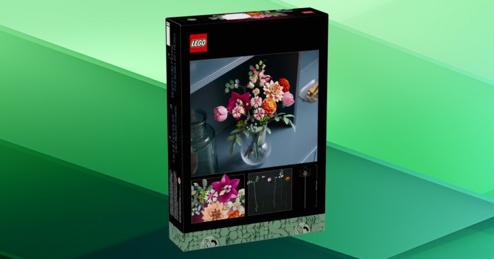 Promocja na LEGO Botanical Collection Piękny bukiet różowych kwiatów