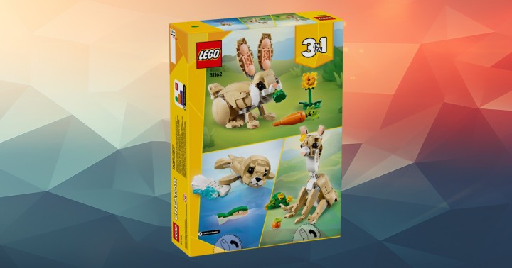Promocja na LEGO Creator 3 w 1 Uroczy króliczek
