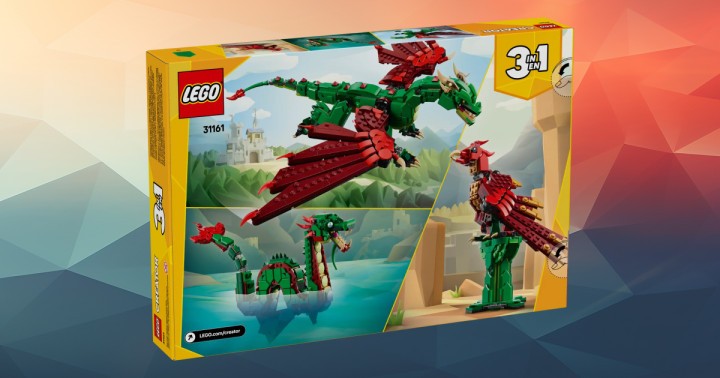 Promocja na LEGO Creator 3w1 Średniowieczny smok