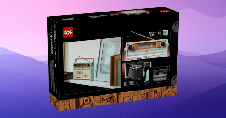 LEGO Icons Radio w stylu retro