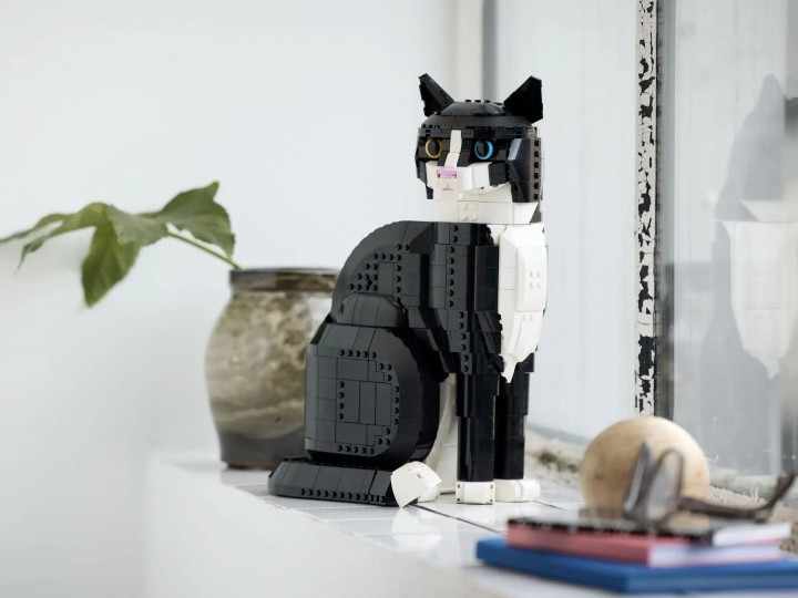 LEGO Ideas Czarno-biały kot