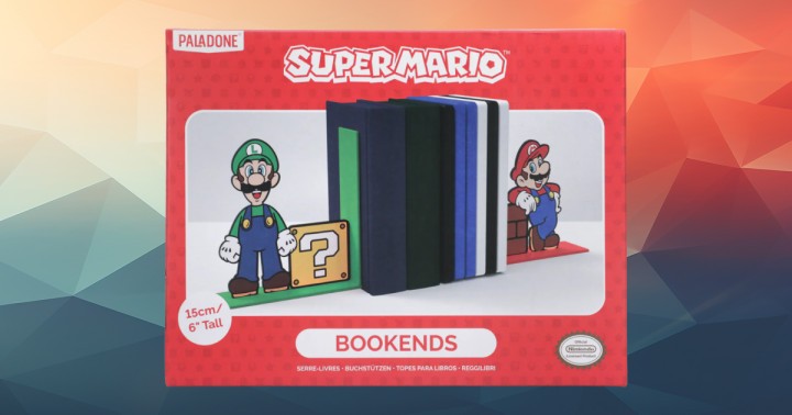 Paladone Super Mario Bookends Podpórka
