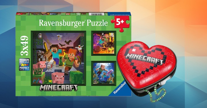 Promocje na puzzle Minecraft