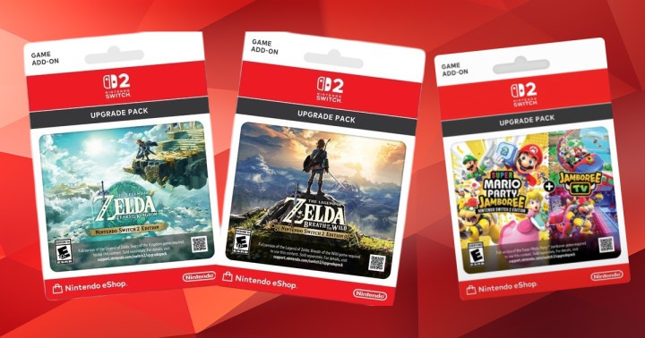 Upgrade Pack do gier Nintendo Switch 2 w Nintendo eShop