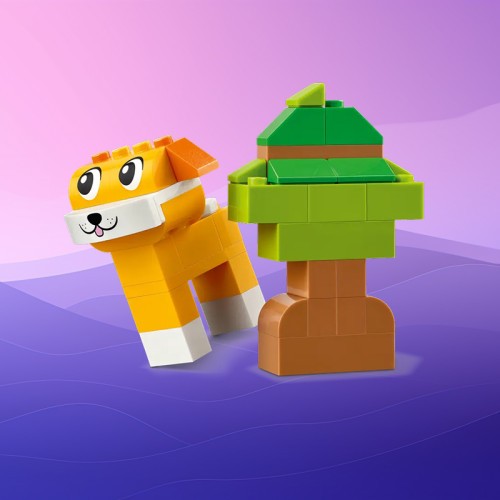 Klocki LEGO Classic (450 elementów) tanio w x-kom. Zestaw Kreatywne Zwierzątka za 86,90 zł!