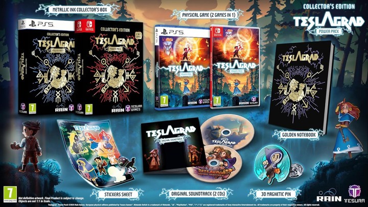 Kolekcjonerka Teslagrad Power Pack Collector's Edition na PS5 i Switcha za 299,90 zł w Ultima