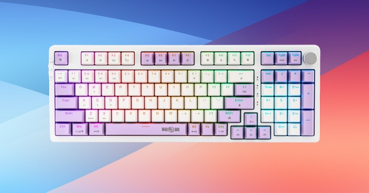 Klawiatura mechaniczna MAD DOG GK960W Gateron Pro Red