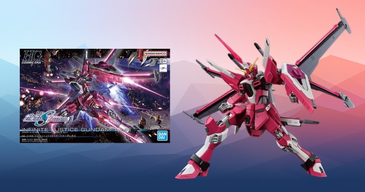 Model do składania Bandai HGCE 1/144 Infinite Justice Gundam za 129,99 zł w RTV Euro AGD