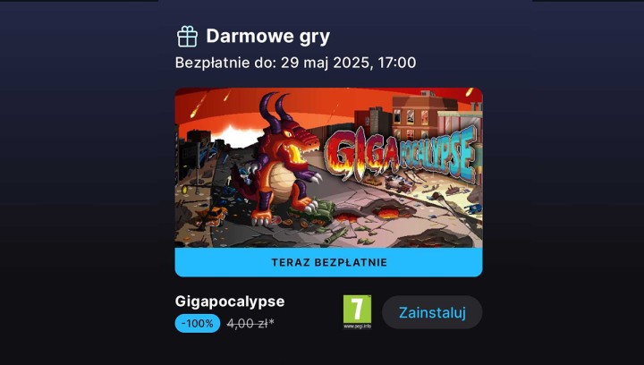 Odbierz Gigapocalypse za darmo w Epic Games Store. Gra na urządzenia mobilne już dostępna!