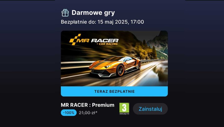 Odbierz MR RACER Premium za darmo. Ulepszona edycja gry mobilnej w sklepie Epic Games!
