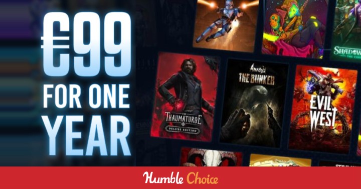 Ostatnia szansa na 12 miesięcy Humble Choice za 420 zł (zamiast 662 zł). Kod wygasa 2 czerwca!