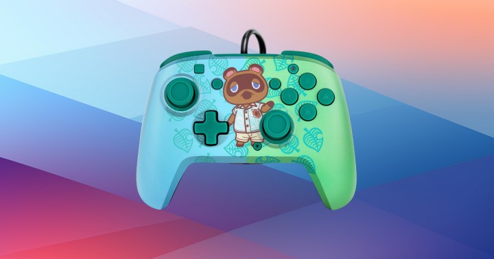 Kontroler PDP Faceoff Delux+ Audio Animal Crossing do Nintendo Switch