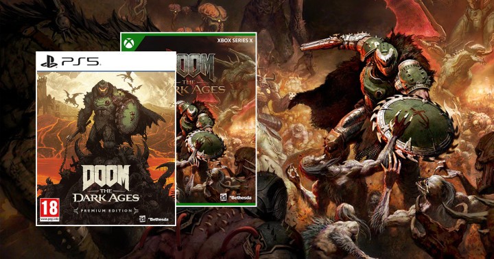Preorder DOOM The Dark Ages na konsole już za 299 zł w Empiku. Edycja Premium od 419 zł
