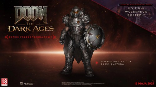 Preorder DOOM The Dark Ages na konsole już za 299 zł w Empiku. Edycja Premium od 419 zł
