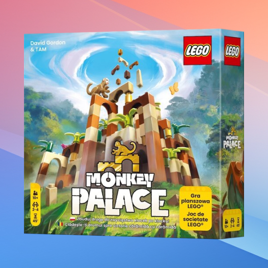 Gra planszowa LEGO Monkey Palace (7,1 na BGG) za 108,28 zł w Amazon PL