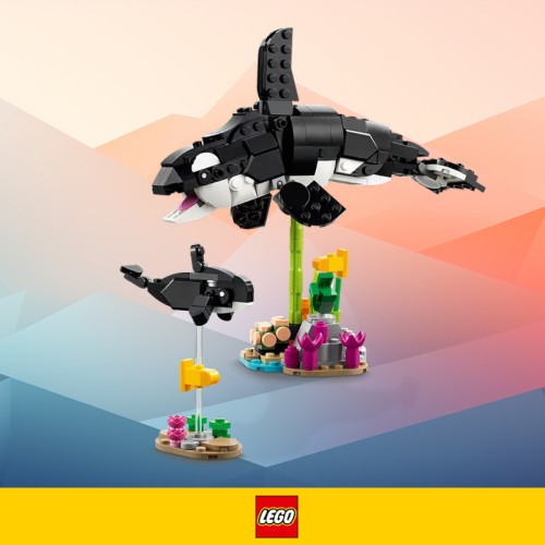 Promocja na LEGO Pandy na Allegro. Model Creator Dzikie Zwierzęta 3w1 już za 109,99 zł!